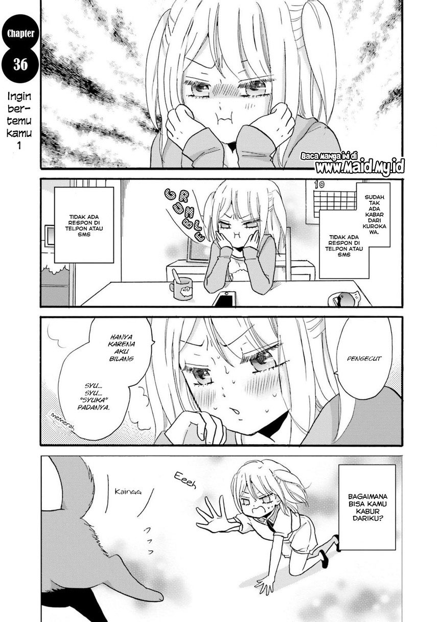 Yankee-kun to Hakujou Gaaru Chapter 36 Bahasa Indonesia